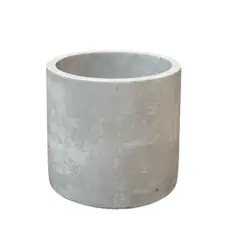 POTTERY - Macetero de Cemento 10.6x10.6 Gris
