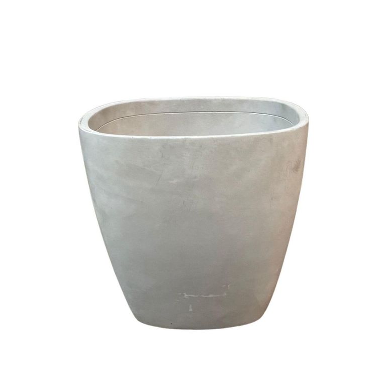 Macetero de Cemento 16.5x10.7 Gris