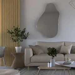 TUHOME - Espejo Decorativo Irregular 72x110 cm Maya