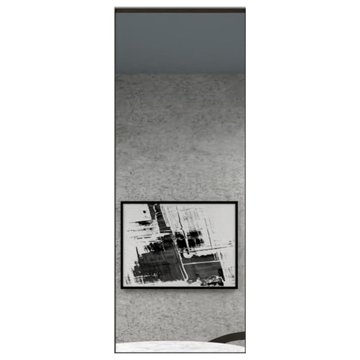 TUHOME - Espejo Decorativo Rectangular 40x105 cm Galena