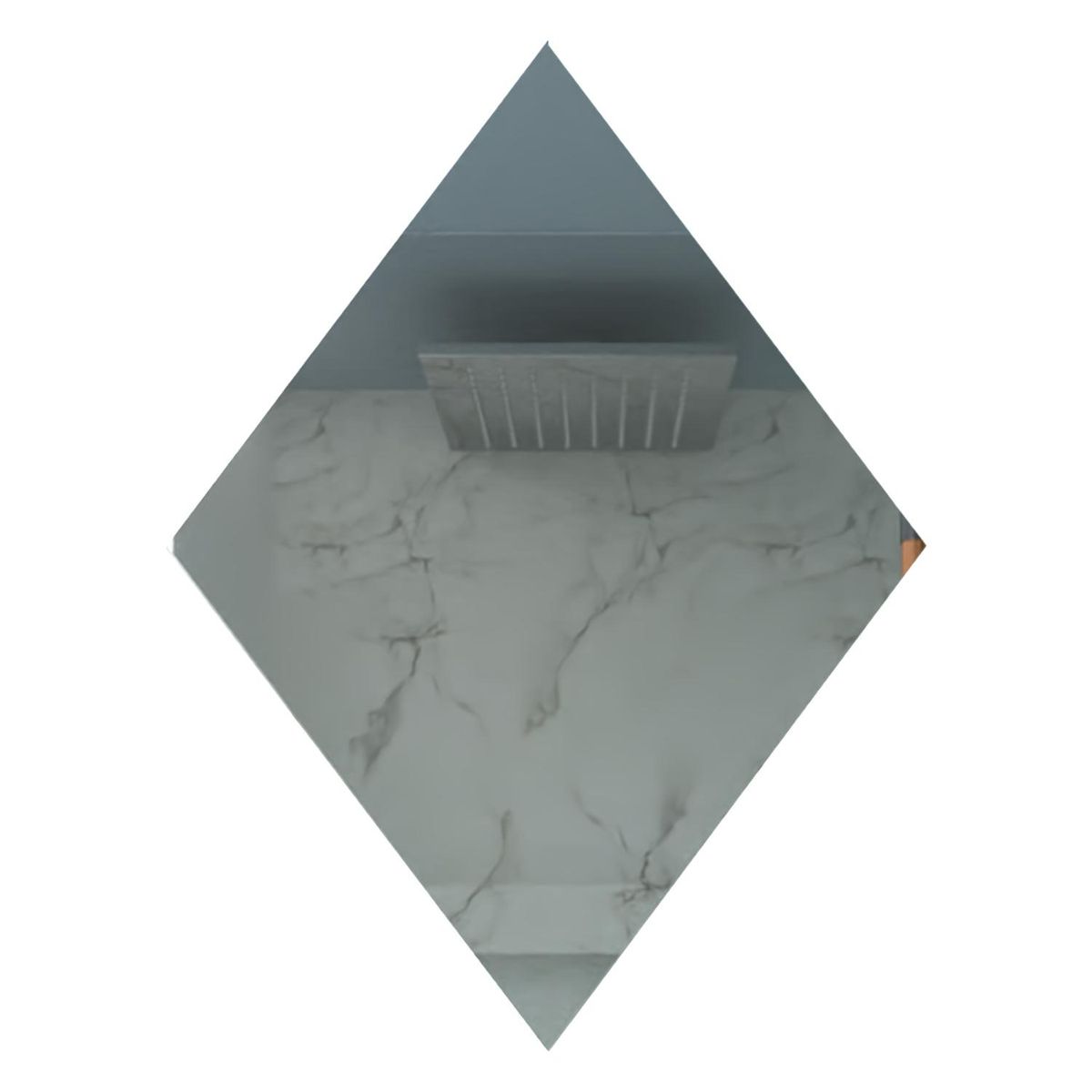 TUHOME - Espejo Baño Rombo 60x80 cm Serrano