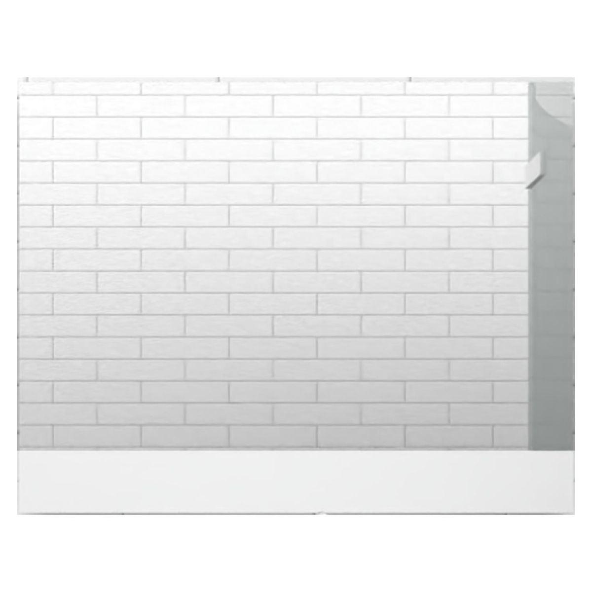 TUHOME - Espejo Baño Rectangular 90x70 cm Palermo