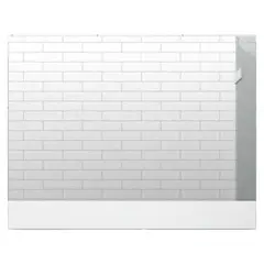 TUHOME - Espejo Baño Rectangular 90x70 cm Palermo
