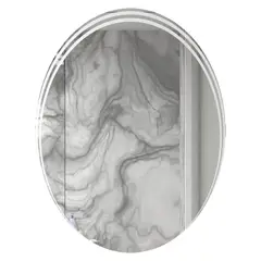 TUHOME - Espejo Baño Ovalada 70x55 cm Zahara