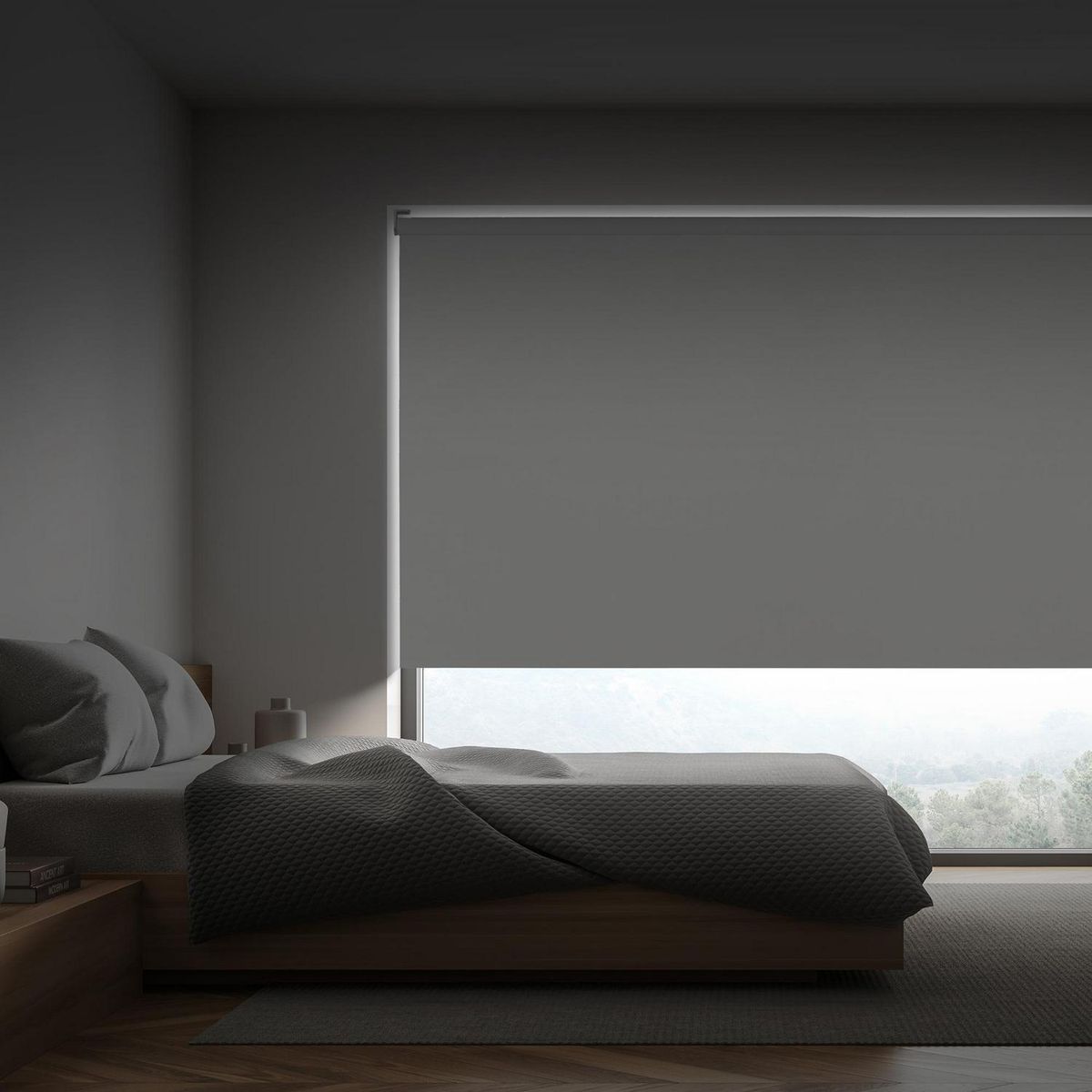 VIEWTEX - Cortina roller blackout sundusk blanco