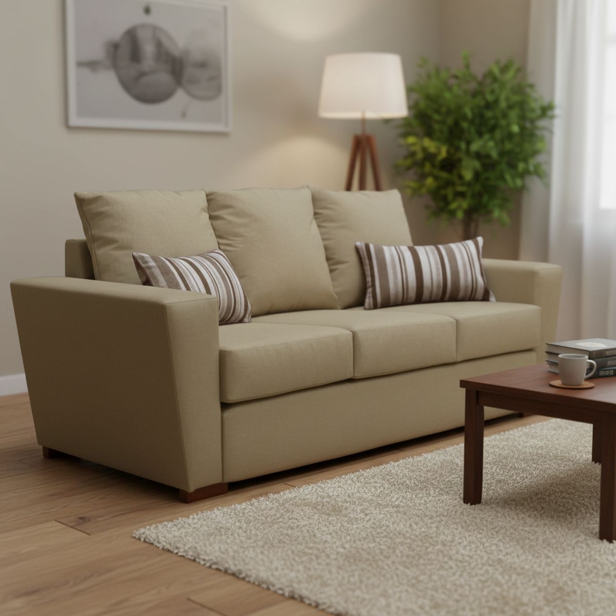 DKORA - Sofá Amber 3 cuerpos