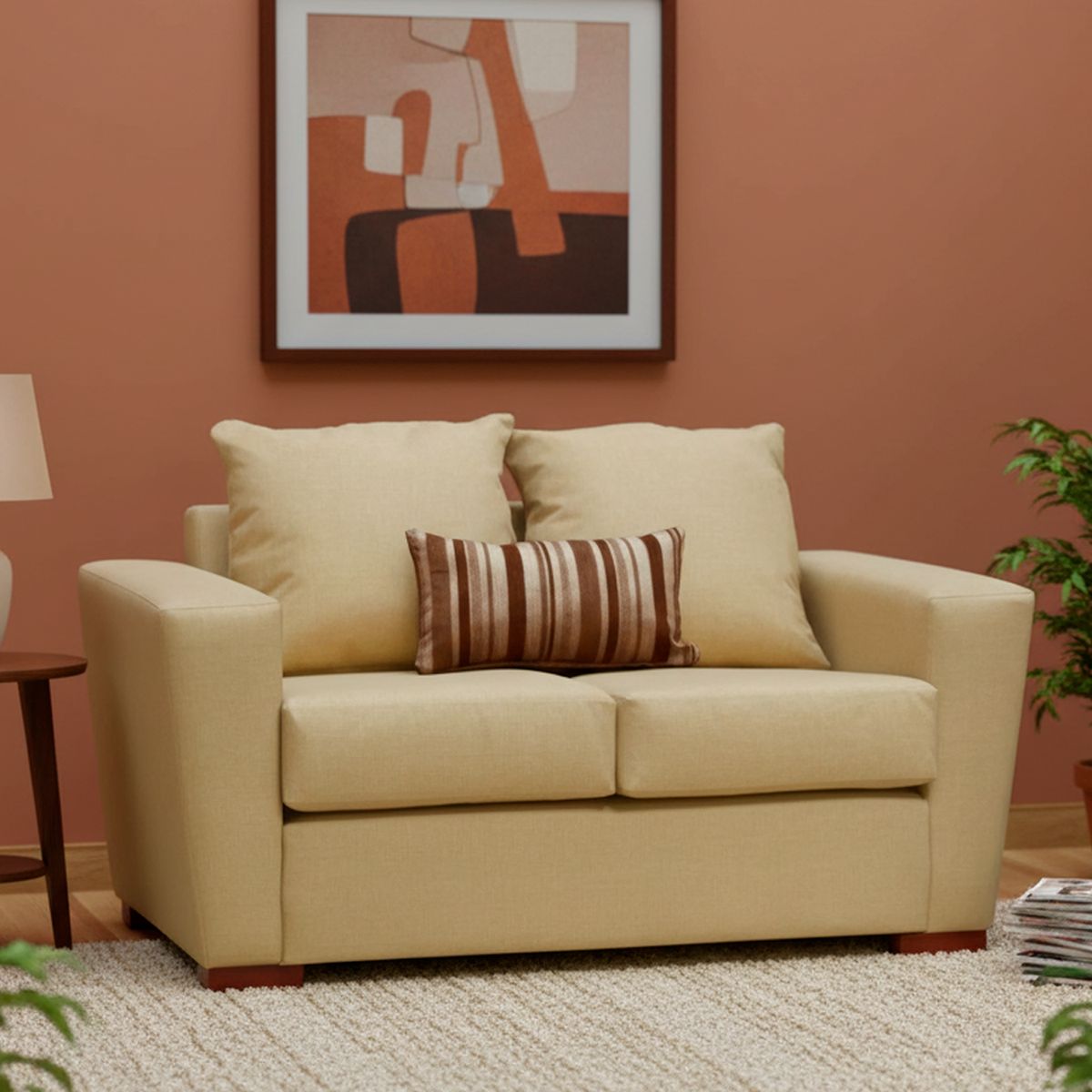 DKORA - Sofá Amber 2 cuerpos