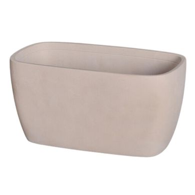 Macetero de cemento alto 24 cm