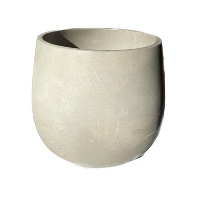 Macetero de cemento cuenco 10 cm