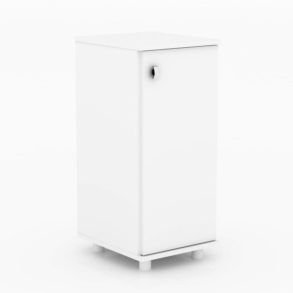 TECNOMOBILI - Organizador cocina con 1 puerta blanco bl3306 76x33,5x38,5 cm espesor 15mm