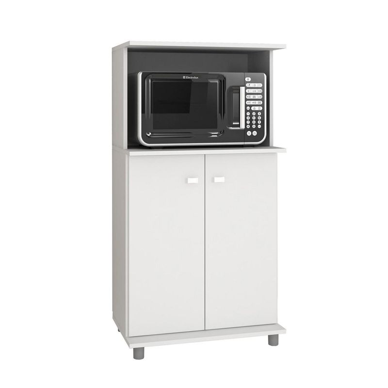 TECNOMOBILI - Organizador cocina con 2 puertas blanco bl3307 776 x 33,5 x 38,5 cm espesor 15mm