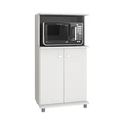 TECNOMOBILI - Organizador cocina con 2 puertas blanco bl3307 776 x 33,5 x 38,5 cm espesor 15mm