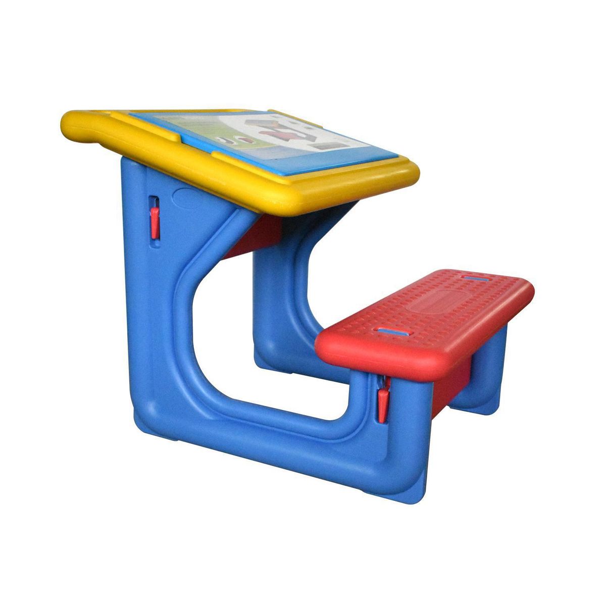 GAME POWER - Banco de Actividades Multifuncional 55.5x70x55 cm Multicolor