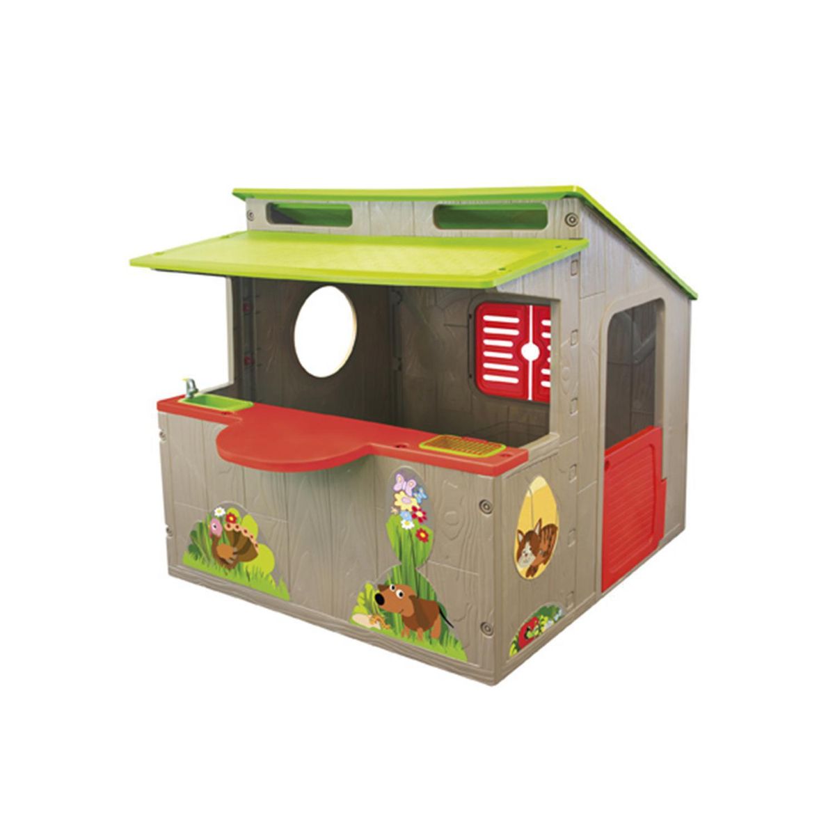 PARADISO - Casa de Juego Quiosco 118x120x139 cm Multicolor