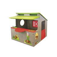 Casa de Juego Quiosco 118x120x139 cm Multicolor