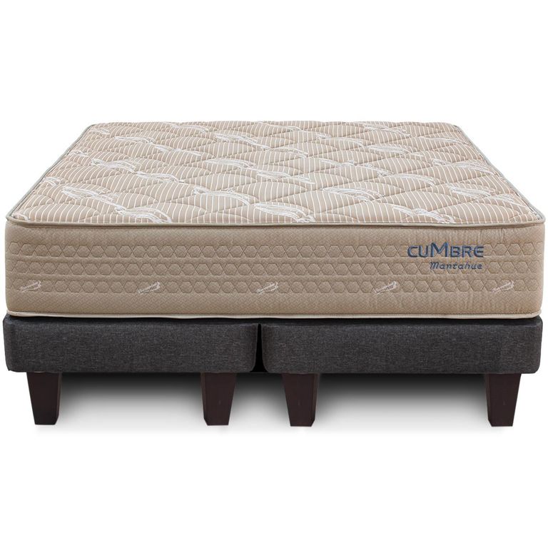 Cama King Europea High Resilience Cumbre Beige