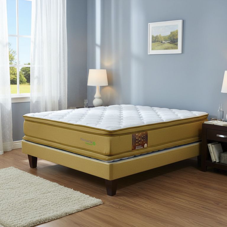 Cama 2 plazas Europea High Resilience Millenium 2 Café