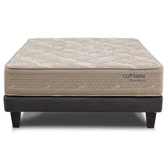 JUST HOME COLLECTION - Cama Europea High Resilience Cumbre 2 plazas Beige