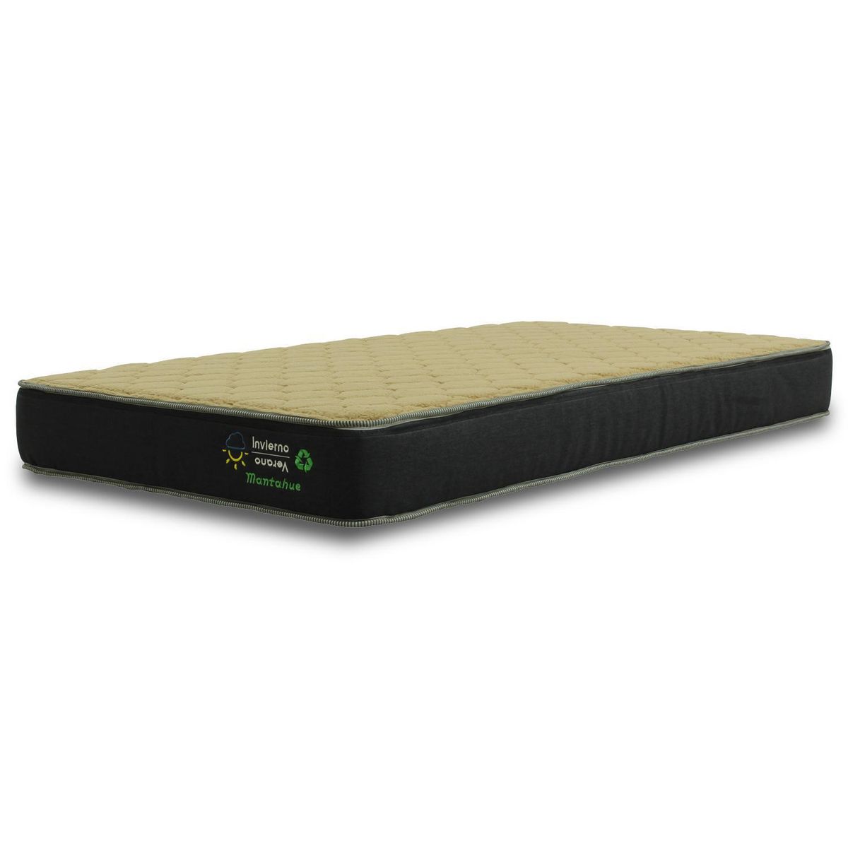 JUST HOME COLLECTION - Colchón High Resilience Vera 25 cm 1 plaza