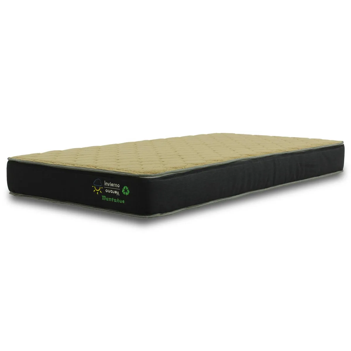 JUST HOME COLLECTION - Colchón High Resilience Vera 25 cm 1 plaza