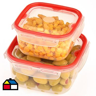 Set 2 contenedores 450/700 ml L&F