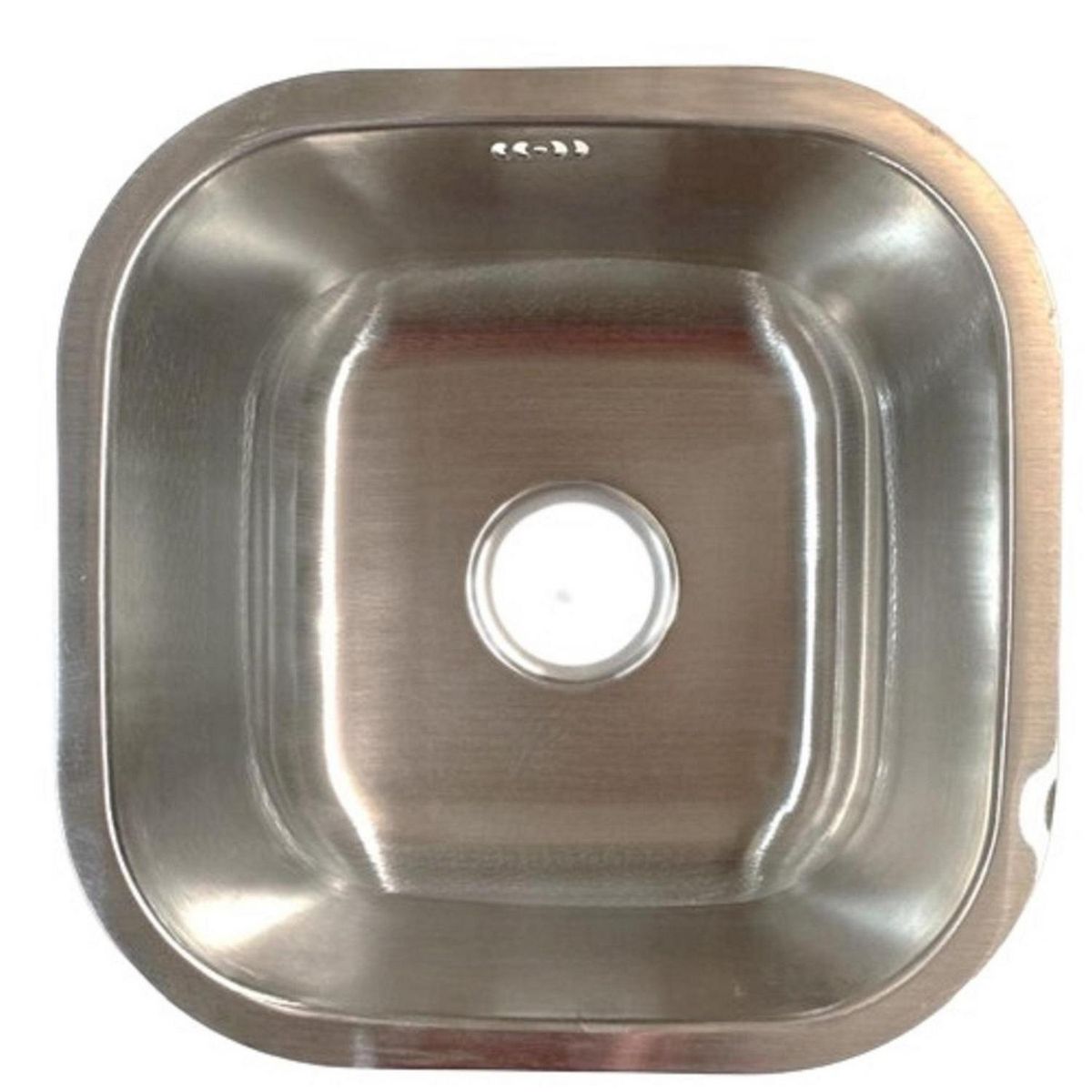 TEBISA - Lavaplatos Bajo Cubierta 1 Cubeta(s) 41x20x41 cm Acero inoxidable