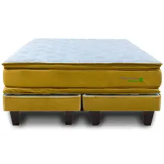 MANTAHUE - Cama Europea High Resilience Millenium 2 Super king Arena Oscuro