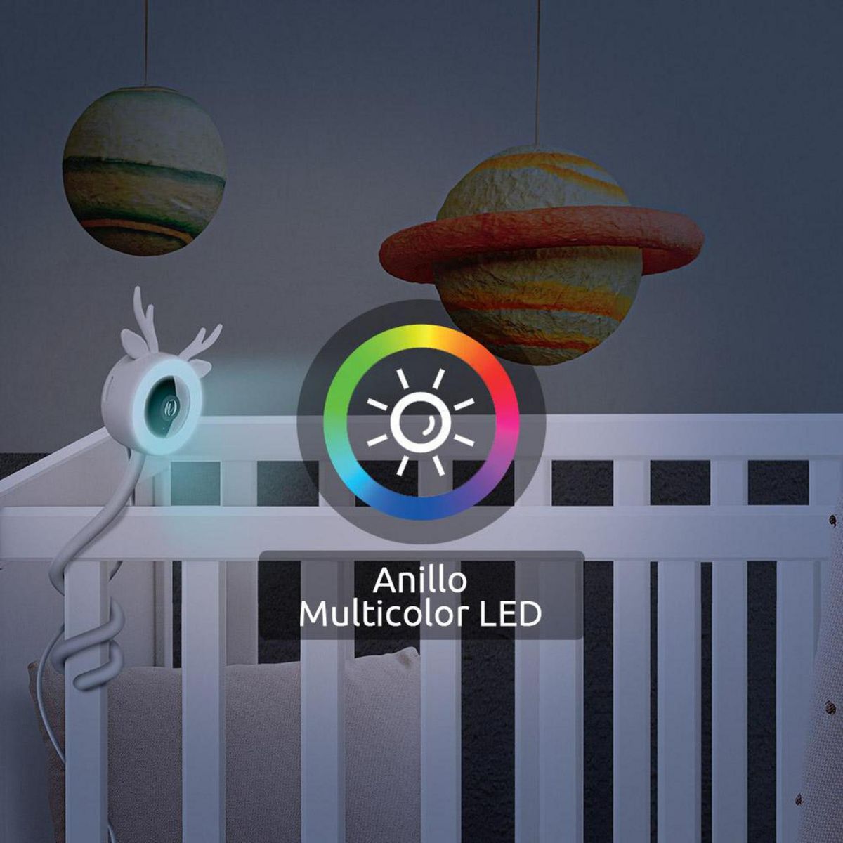 NEXXT SOLUTIONS - Monitor inteligente Wi-Fi para bebé