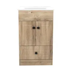 DOMSA - Kit mueble vanitorio ph wood 50c 50x40x80 cm
