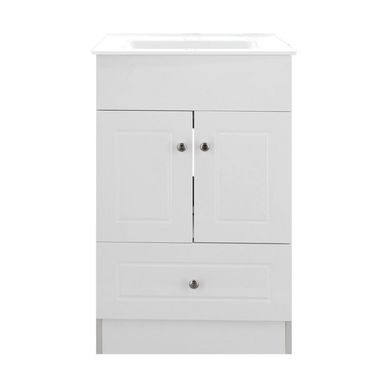 Kit mueble vanitorio ph blanco 50c 50x40x80 cm
