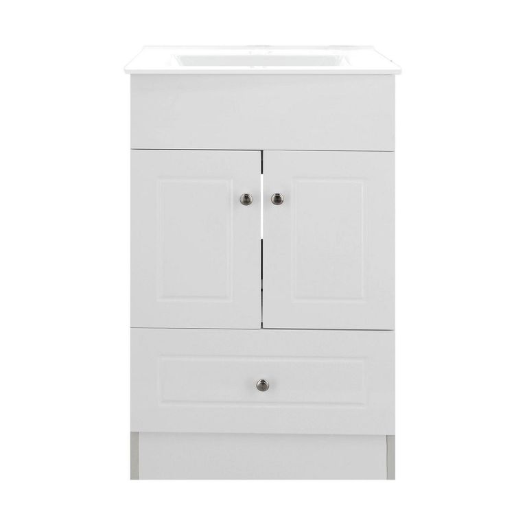 Kit mueble vanitorio ph blanco 50c 50x40x80 cm
