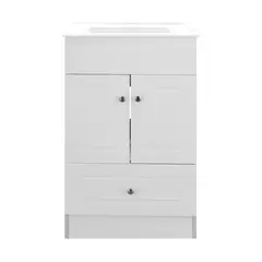DOMSA - Kit mueble vanitorio ph blanco 50c 50x40x80 cm