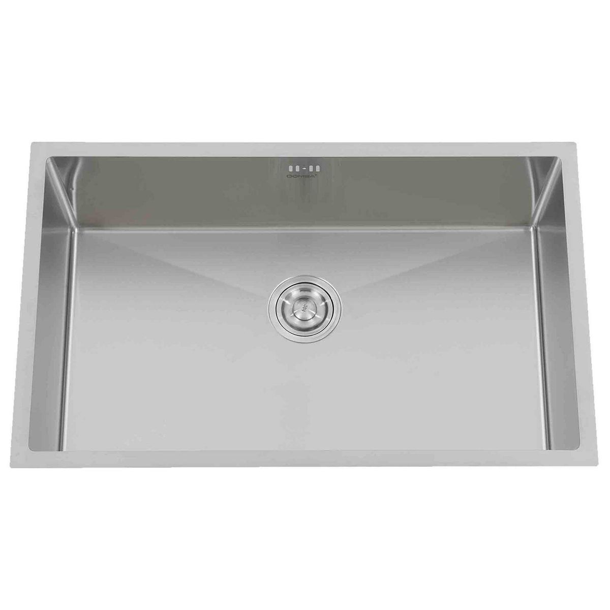 DOMSA - Lavaplatos Bajo Cubierta 1 Cubeta(s) 80x21x50 mm Acero inoxidable