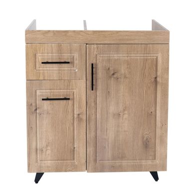 Mueble base de cocina wood c/izquierda sin cubierta 78x49x90