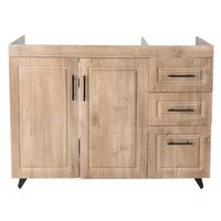 Mueble base de cocina wood c/derecha sin cubierta 98x49x90