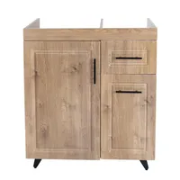 Mueble base de cocina wood c/derecha sin cubierta 78x49x90