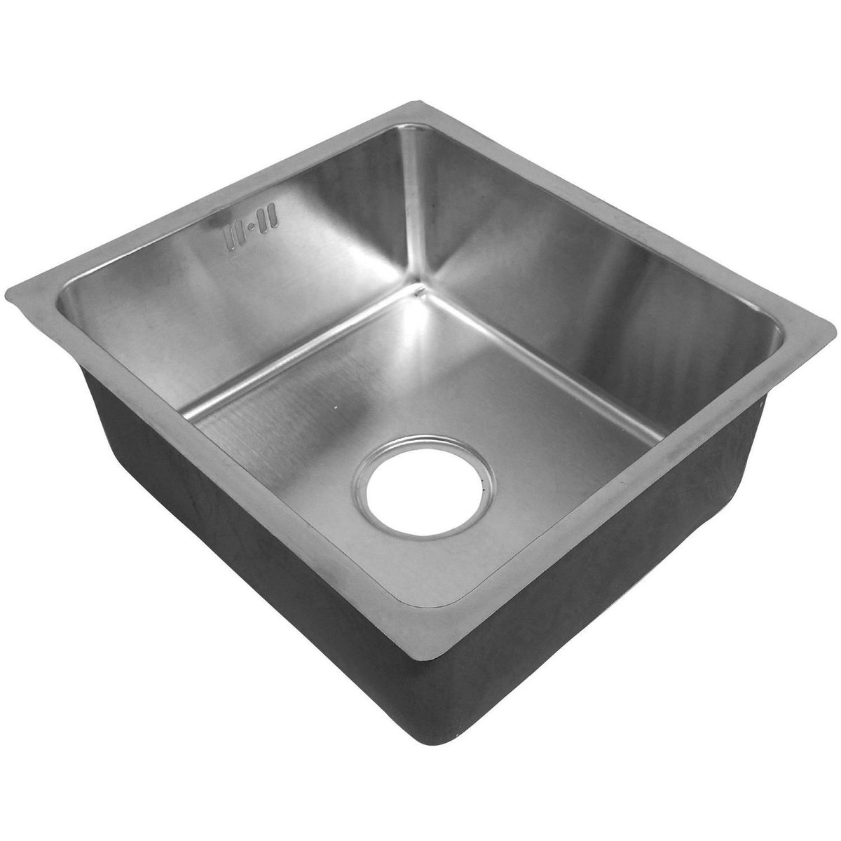 DOMSA - Lavaplatos Bajo Cubierta 1 Cubeta(s) 43.5x20x39 mm Acero inoxidable