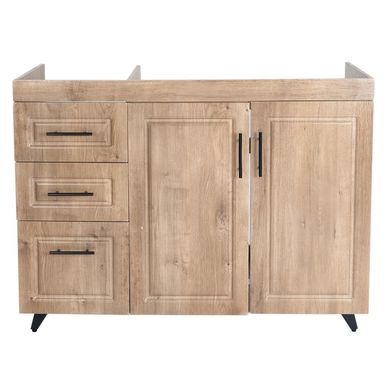 Mueble base de cocina wood c/izquierda sin cubierta 98x49x90