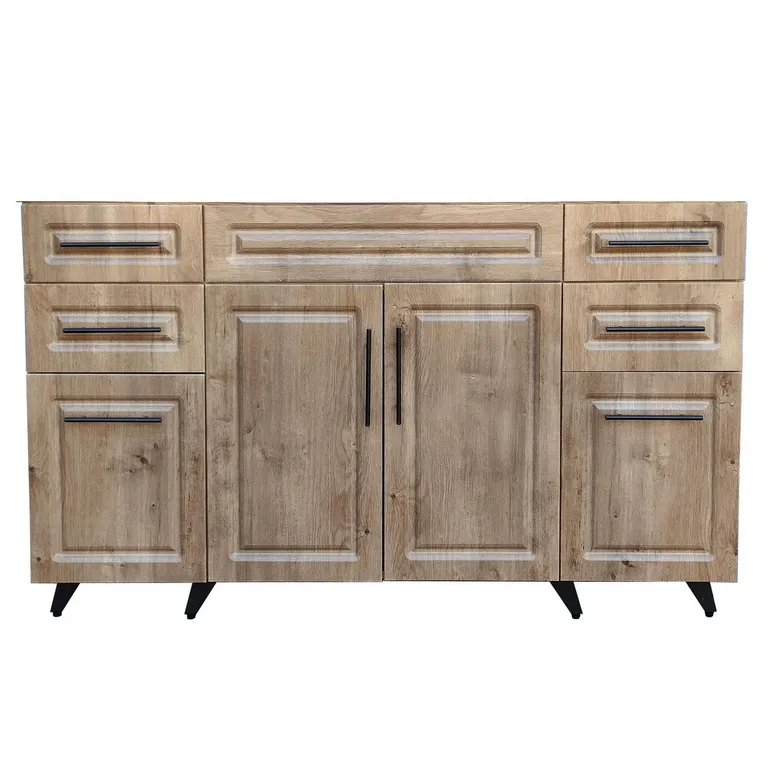 Mueble base de cocina wood sin cubierta 148x49x90