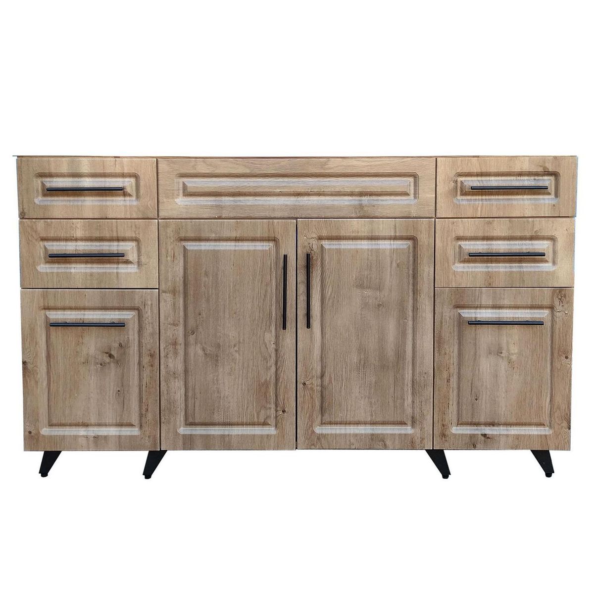 DOMSA - Mueble base de cocina wood sin cubierta 148x49x90