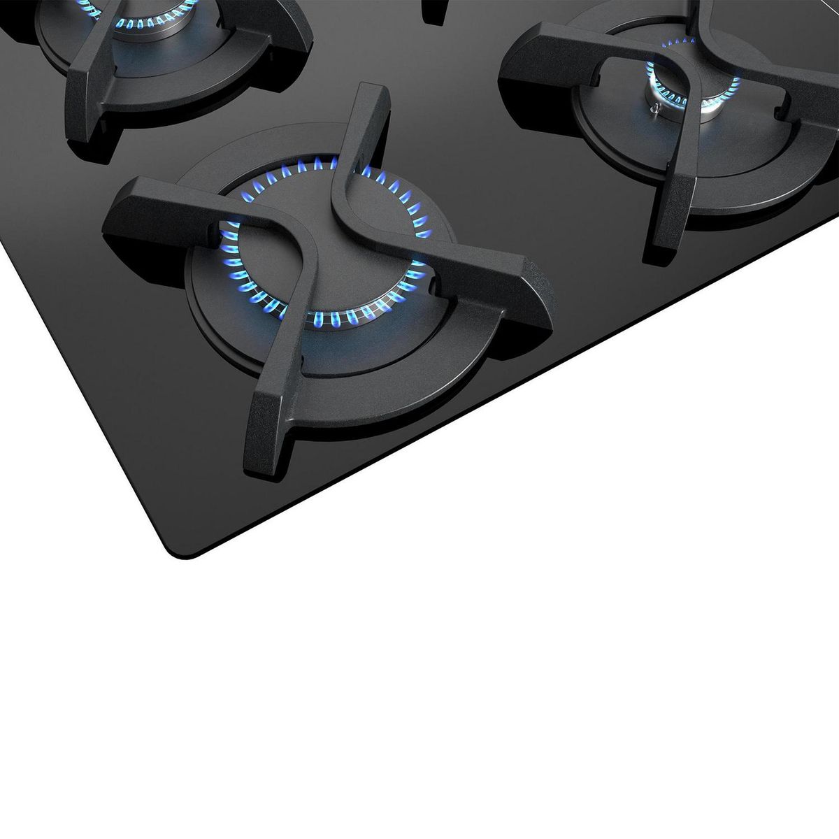 TEKA - Combo Horno Electrico+Encimera Gas 4G+Campana Decorativa 60 Negra