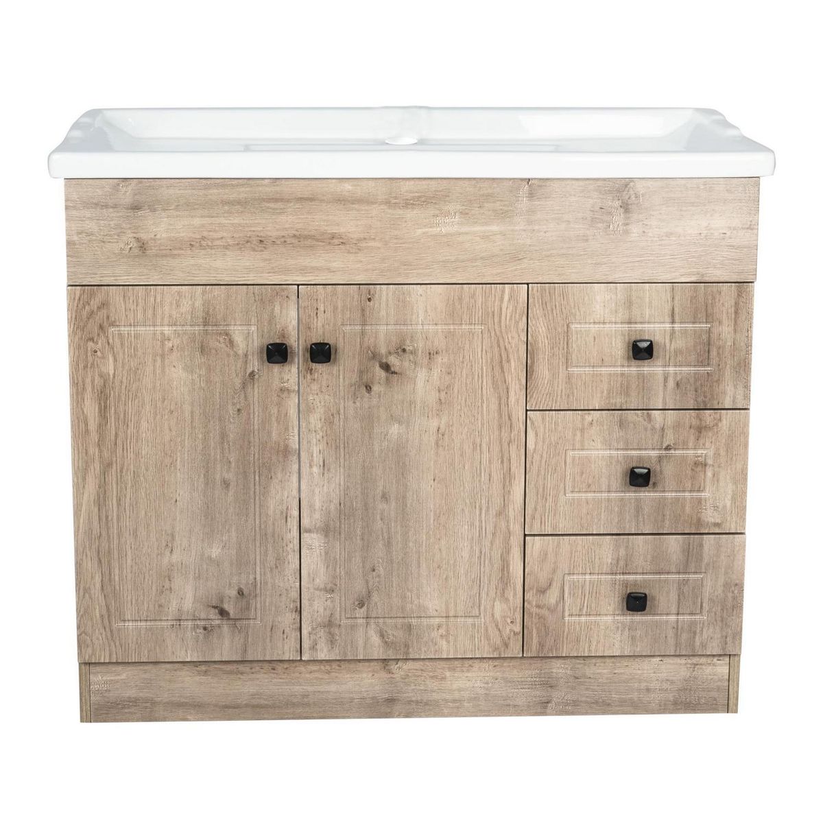 DOMSA - Kit mueble vanitorio ph wood f 100x47x80 cm