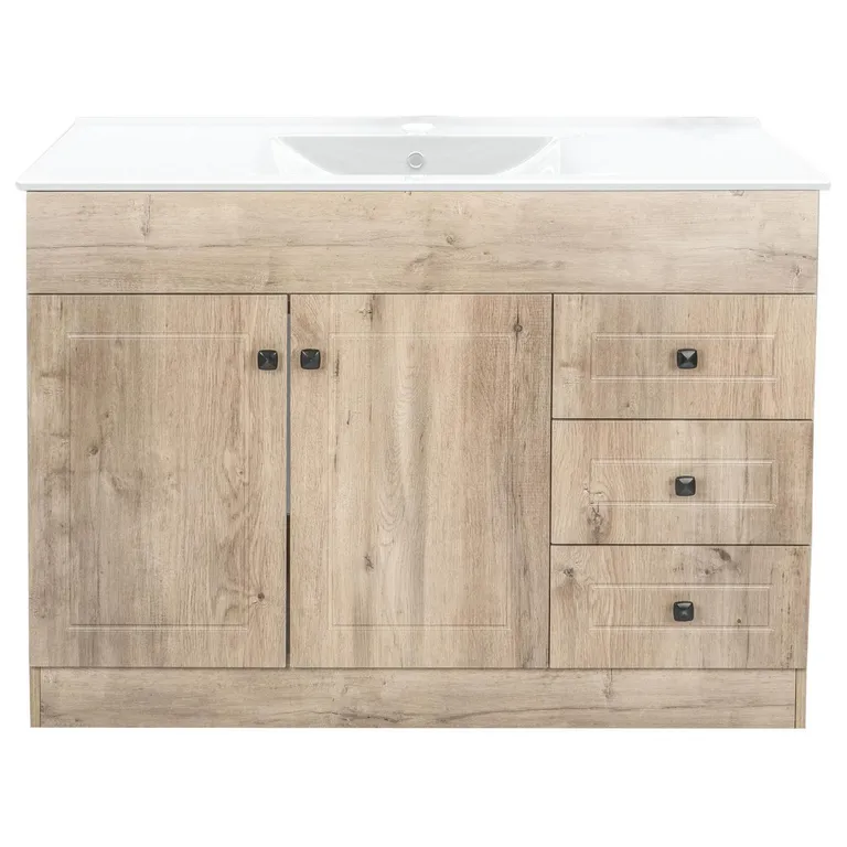 Kit mueble vanitorio ph wood p 120x47x80 cm