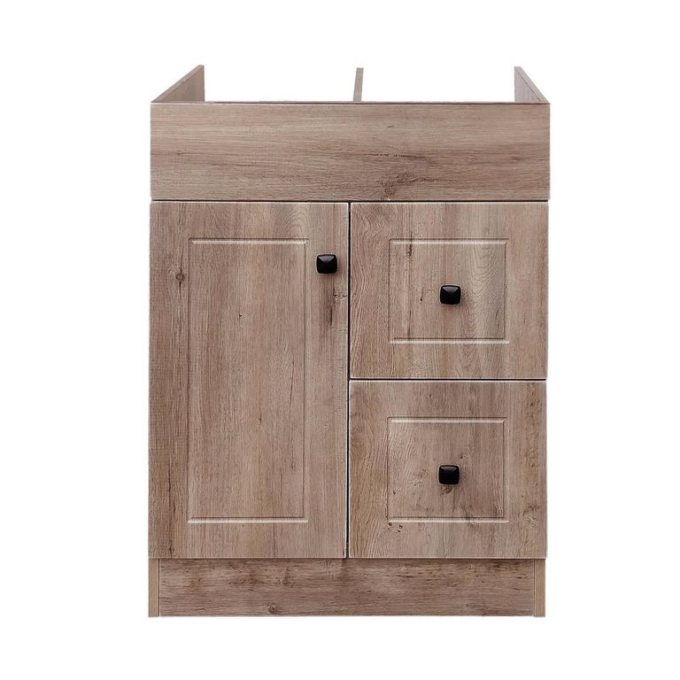 Mueble vanitorio bpa 60x40 cm wood (sin cubierta)