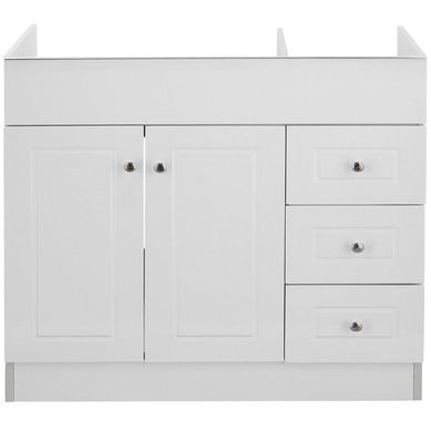 Mueble vanitorio phd 120 cm blanco (sin cubierta)