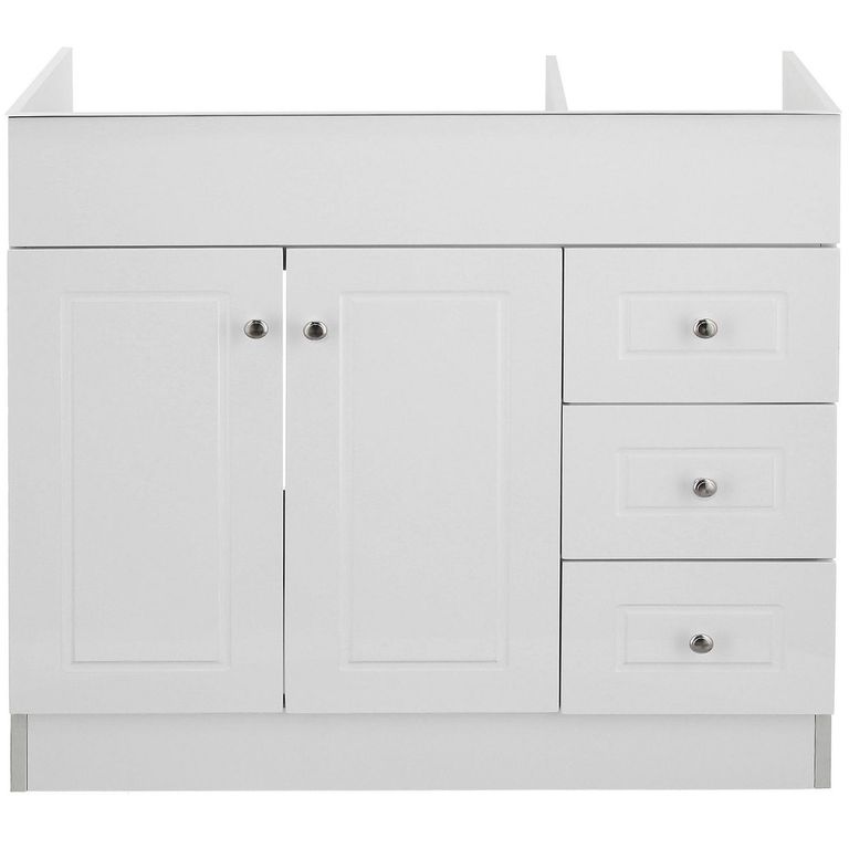Mueble vanitorio phd 120 cm blanco (sin cubierta)