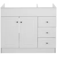 Mueble vanitorio phd 120 cm blanco (sin cubierta)