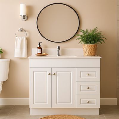 Imagen 2 del producto Mueble vanitorio phd 120 cm blanco (sin cubierta)