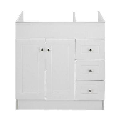 Mueble vanitorio 80 cm blanco (sin cubierta)