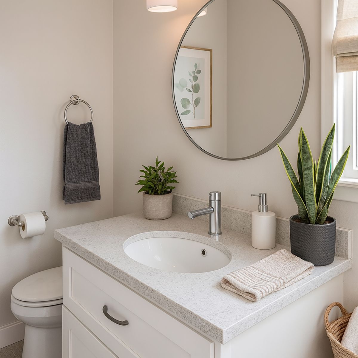 DOMSA - Pack de 3 lavamanos bajo cubierta Forma Ovalada Arcilla 49x18x38 cm BLANCO